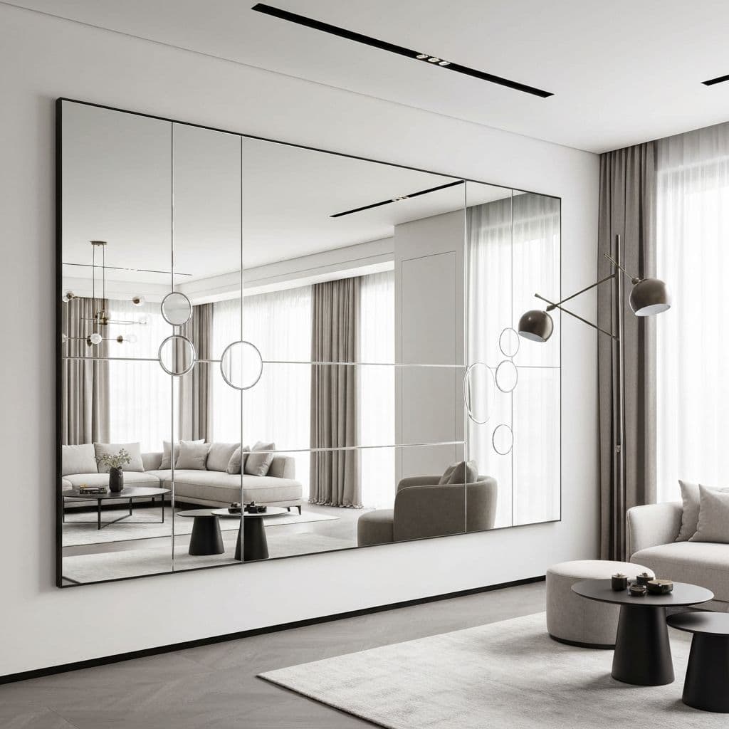 Custom mirror installation